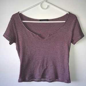 BRANDY MELVILLE STRIPPED T SHIRT